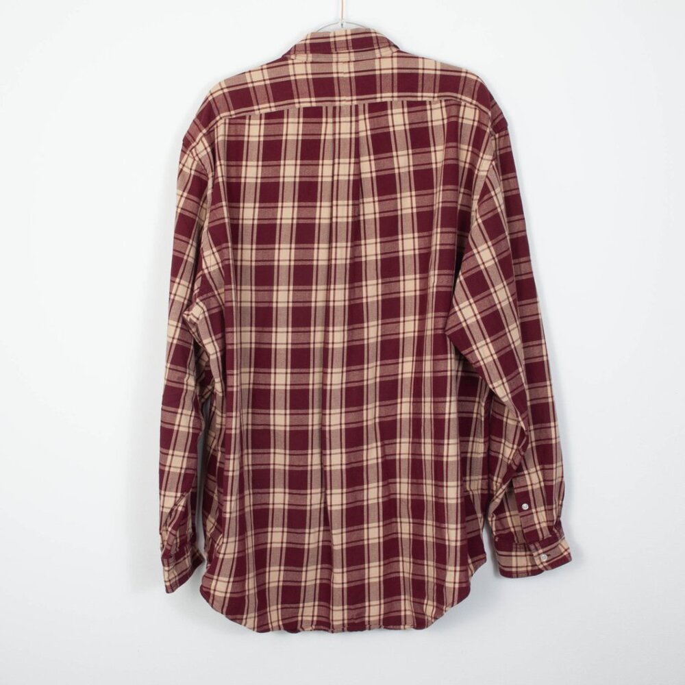 Ralph Lauren Jeans Company Mens Plaid Button‎ Down Shirt Size XXL Long Sleeve - Picture 5 of 6